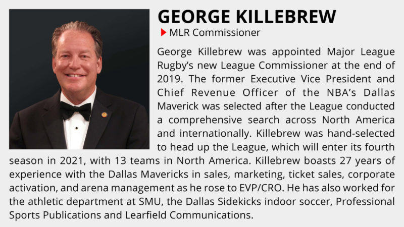 George Killebrew MLR Commissioner joins Major League Rugby Q&A for 2021 Schedule Release
