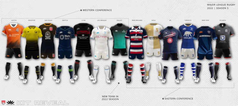 MLR 2022 Kit Reveal - Major League Rugby